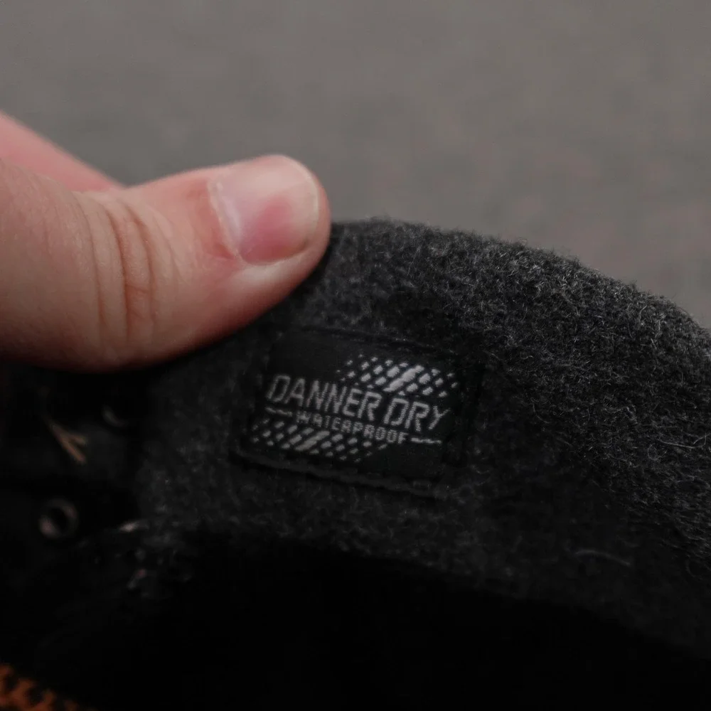 Danner Boots Mens Size 10 D Brown Jag Wool Elk Waterproof Hiking Winter 32226 - Picture 7 of 13